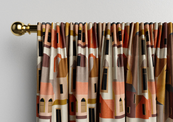 Santiago, Salsa - Made to Measure Curtain - Image 9